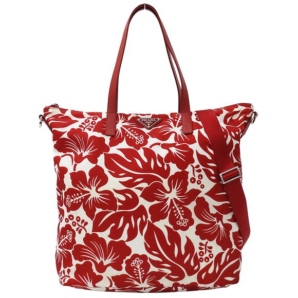 Prada Handbags - PRADA Red Shoulder Bag